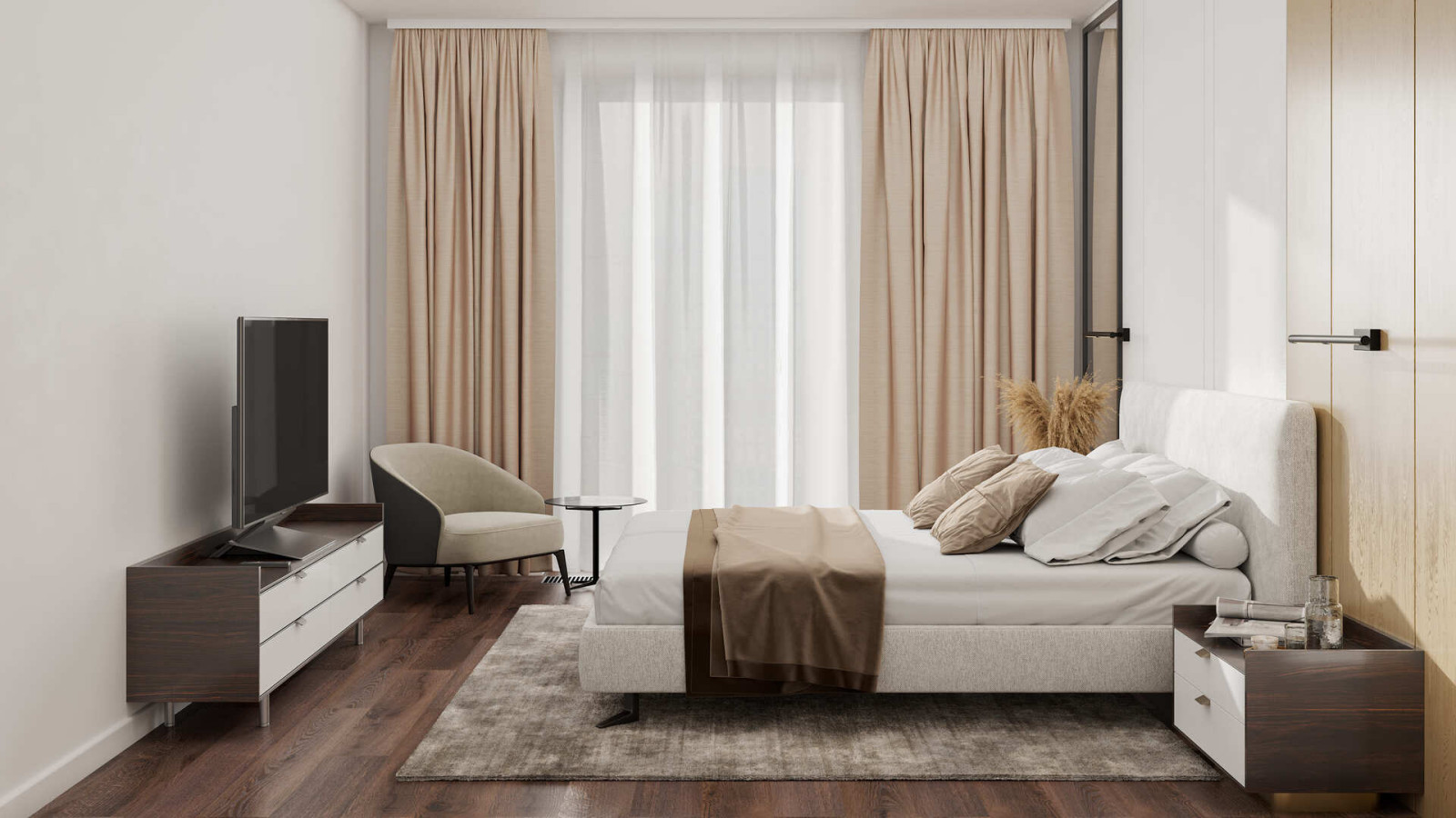 Квартира в жилом комплексе на Мосфильмовской