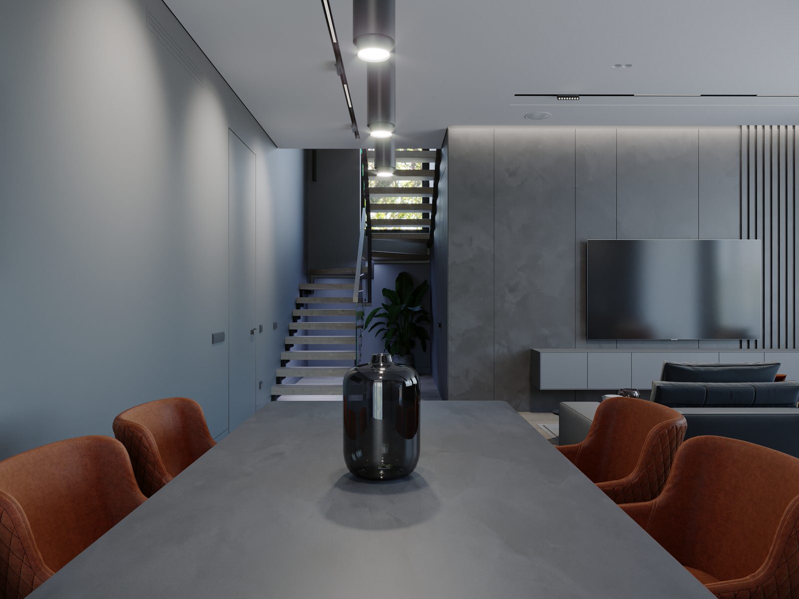 Проект оформления интерьера частного дома 200 кв.м.