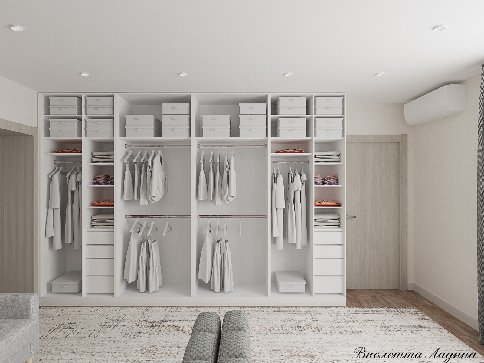 Детская комната для двух девочек.