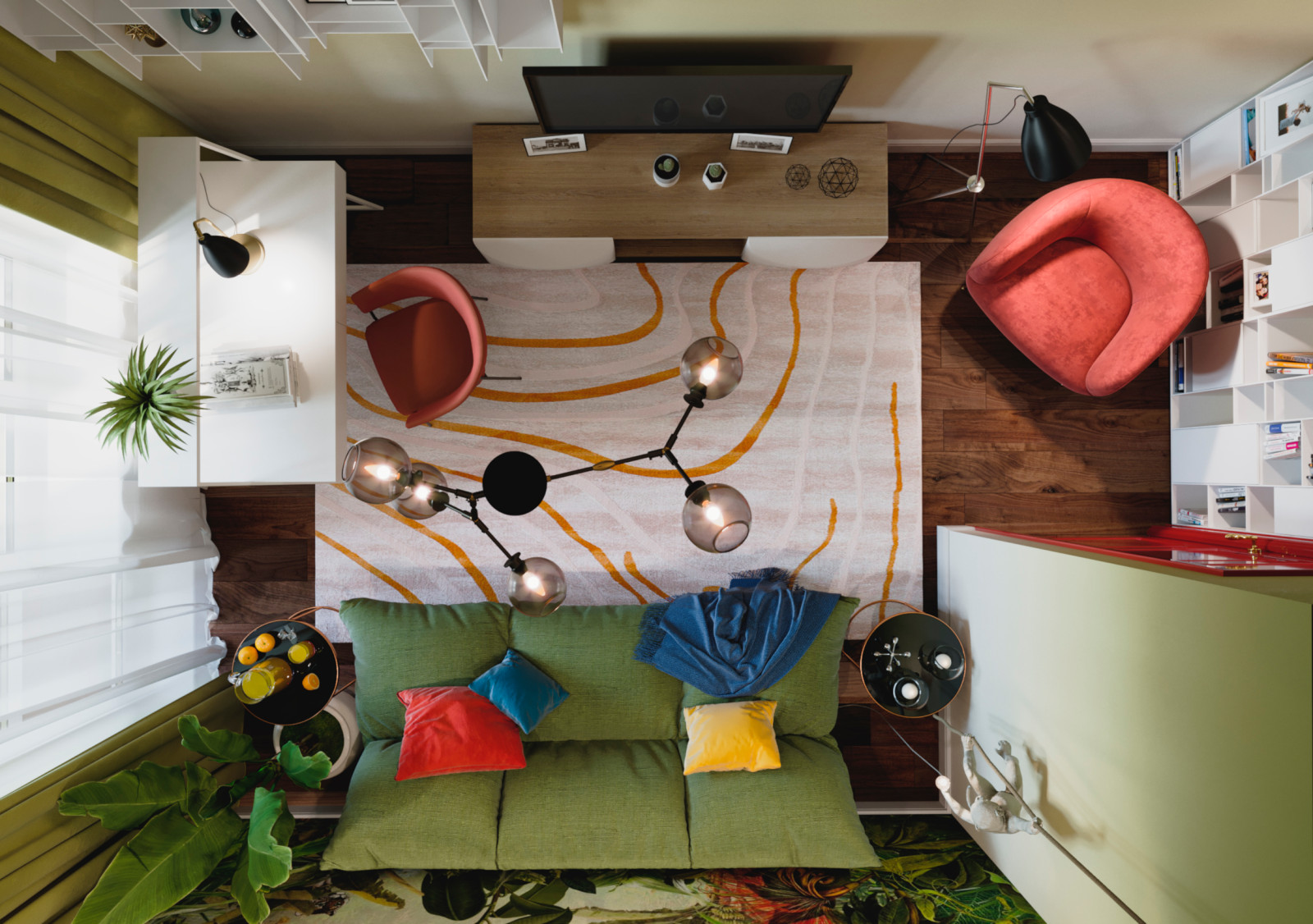 дизайн квартиры "Царская площадь"