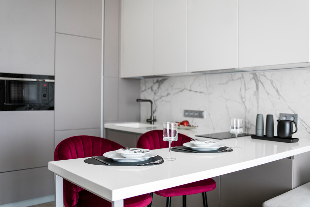 Однокомнатная  квартира для молодой девушки 44 кв.м.