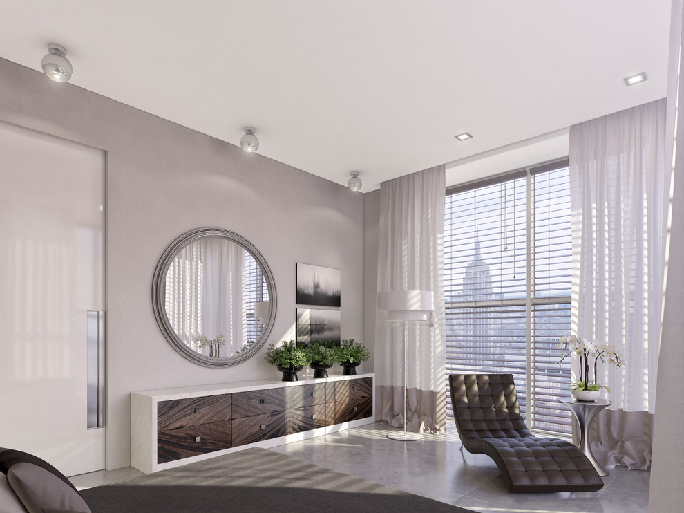 Апартаменты в Нью-Йорке, спальня хозяйская