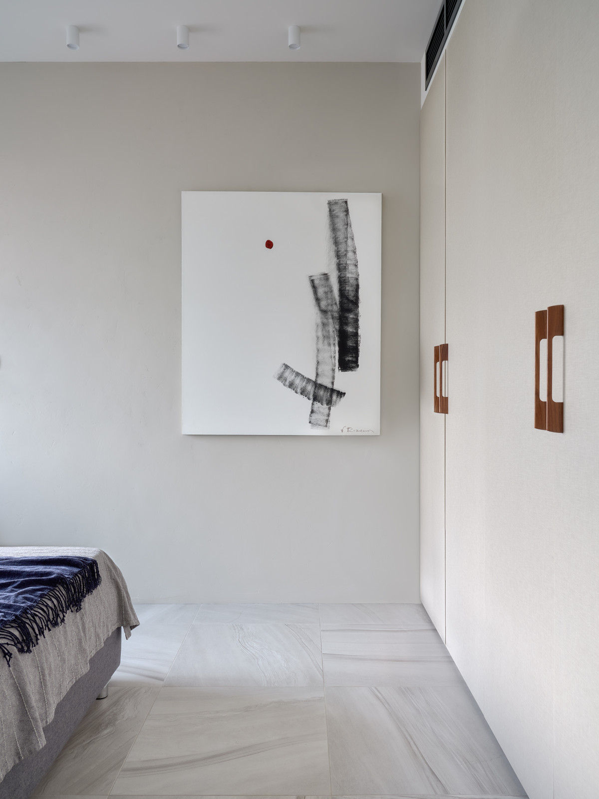 Аппартаменты на 35 этаже. Дизайнер Валерия Москалева. Публикация Elle Decoration