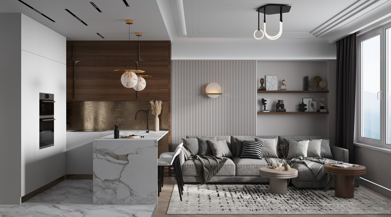 Квартира в ЖК Перья