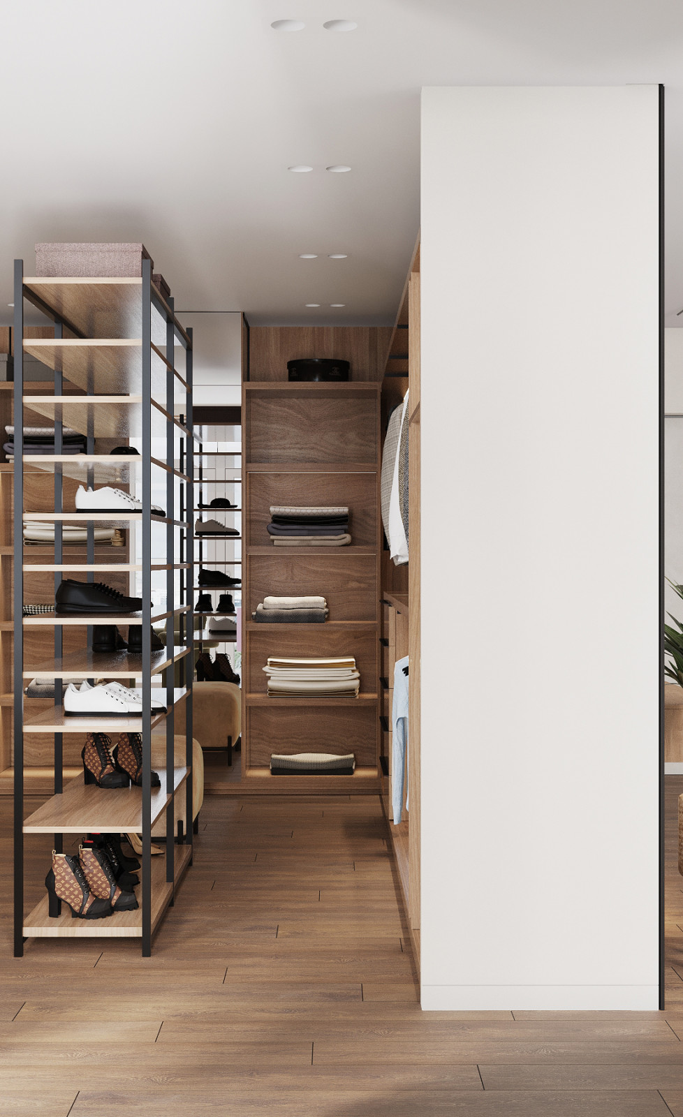 Квартира в экостиле.Мастер-спальня.