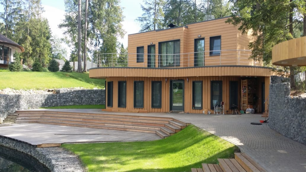 Обложка проекта: Дом из CLT панелей Берендеево