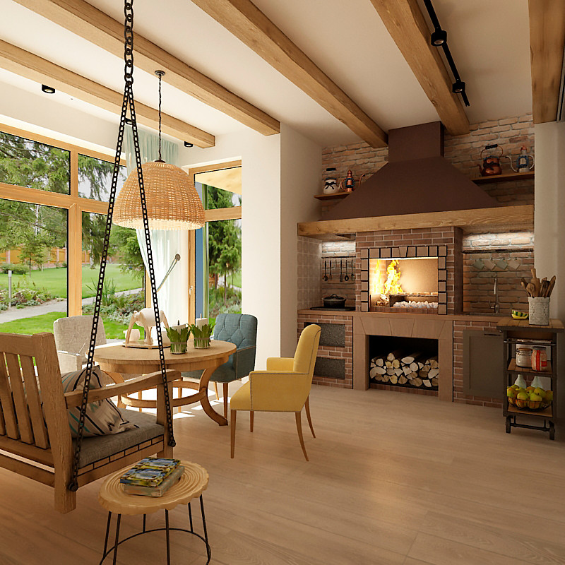 Дом в гармонии с природой