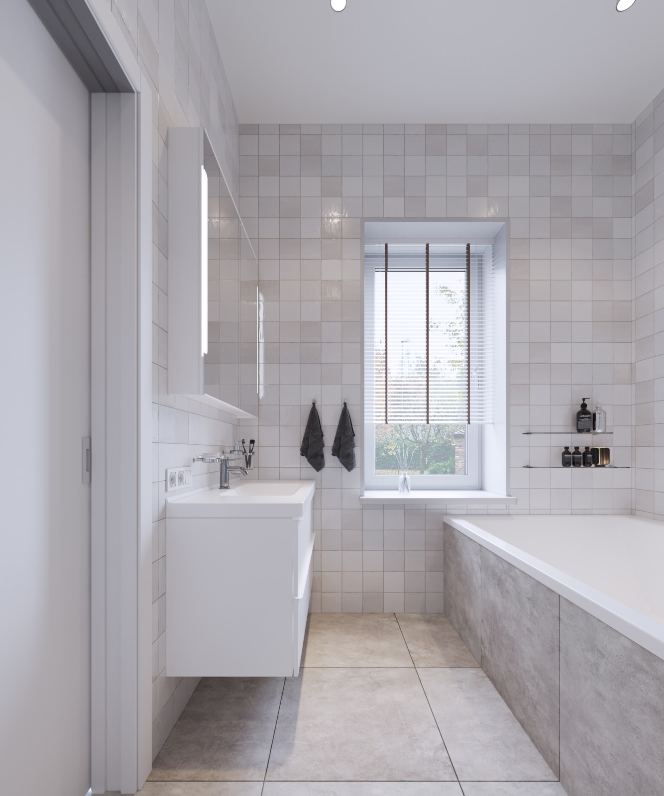 Дом в Орловской области (ванная комната)