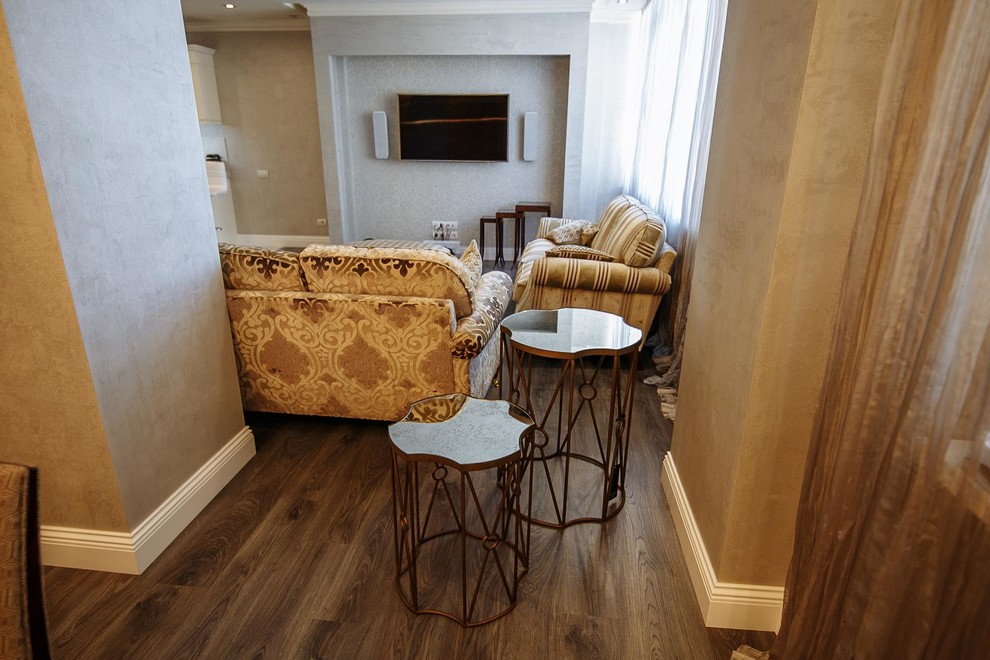 Квартира в стиле лофт (с элементами классики)