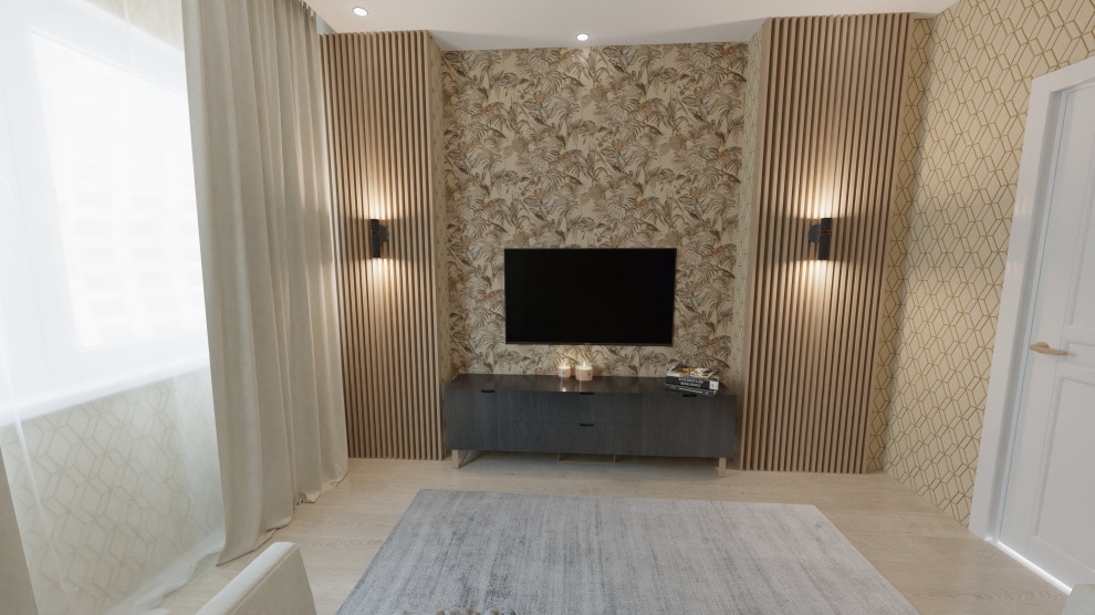 Обложка проекта: Дизайн решение для гостиной