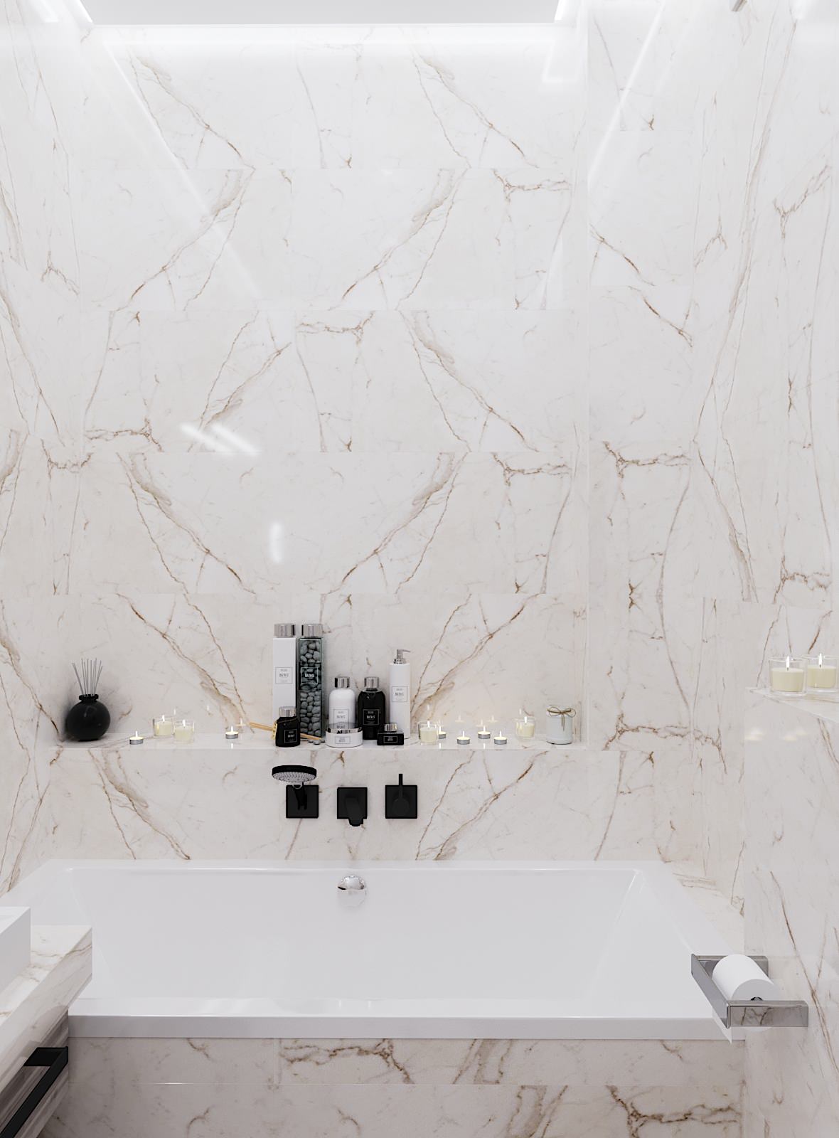 Дизайн-проект ванной комнаты