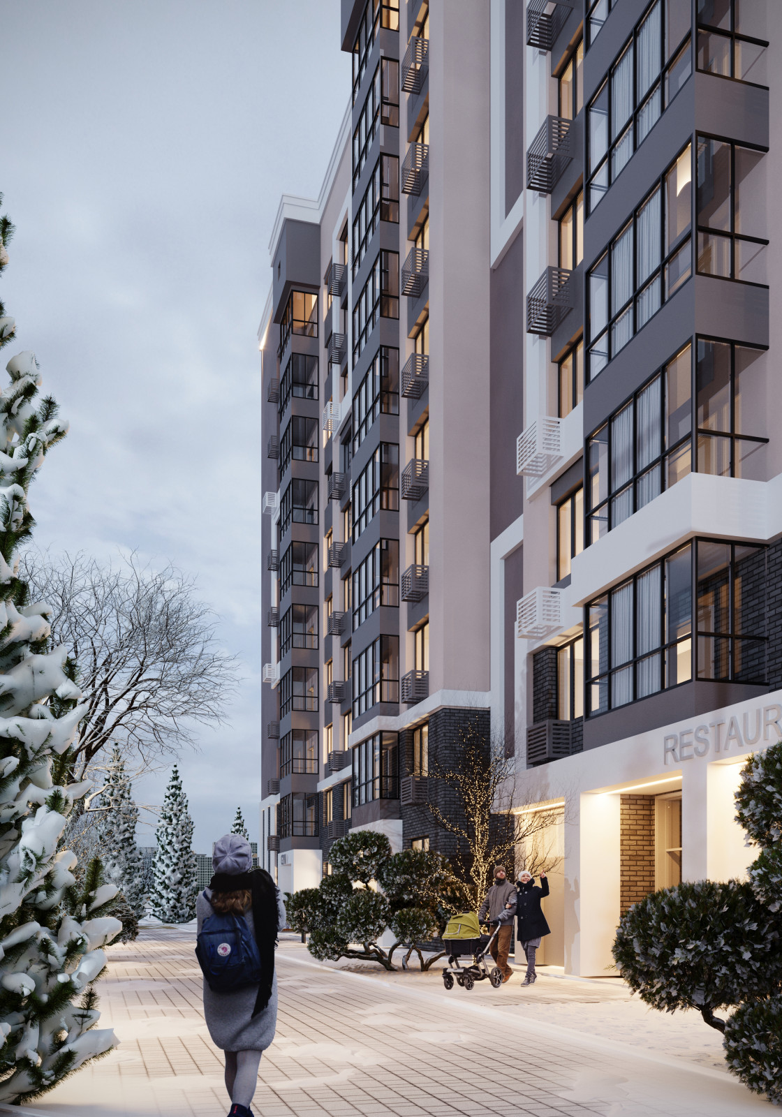 Проект жилого квартала "NEW CITY"