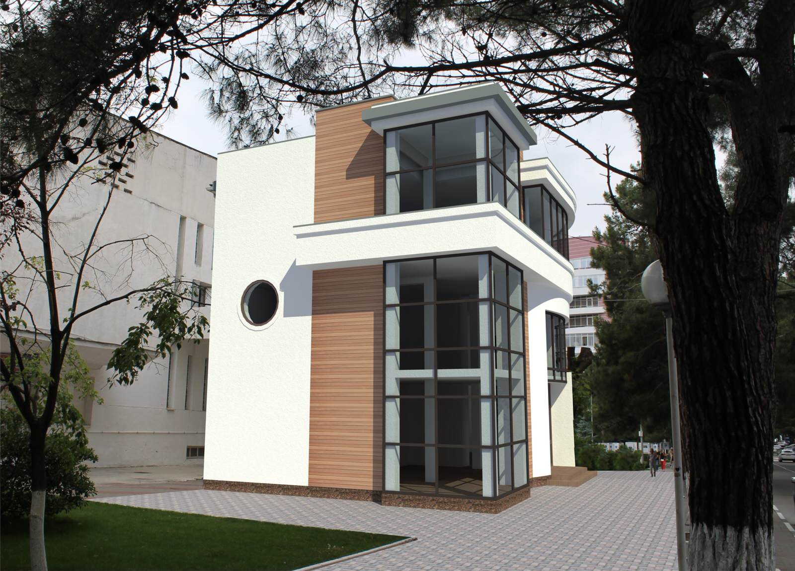 Обложка проекта: Пристройка к кинотеатру "Буревестник"