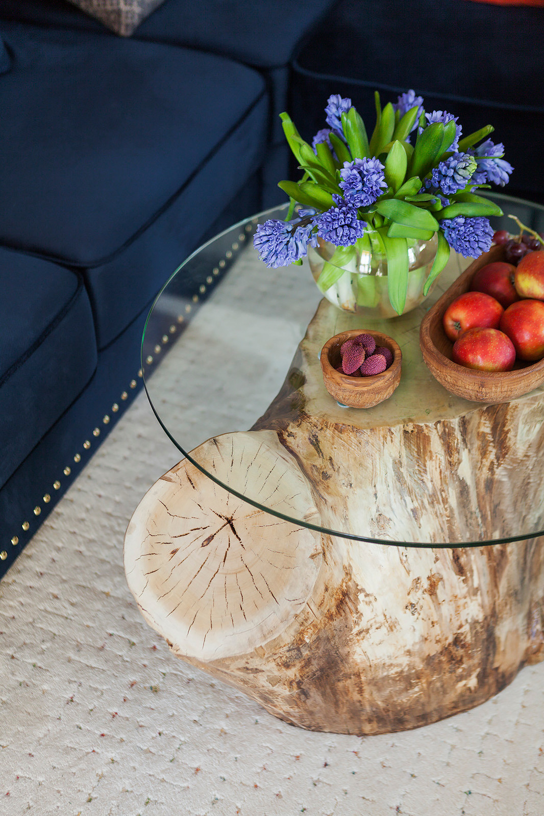 Гостиная под готовой крышей