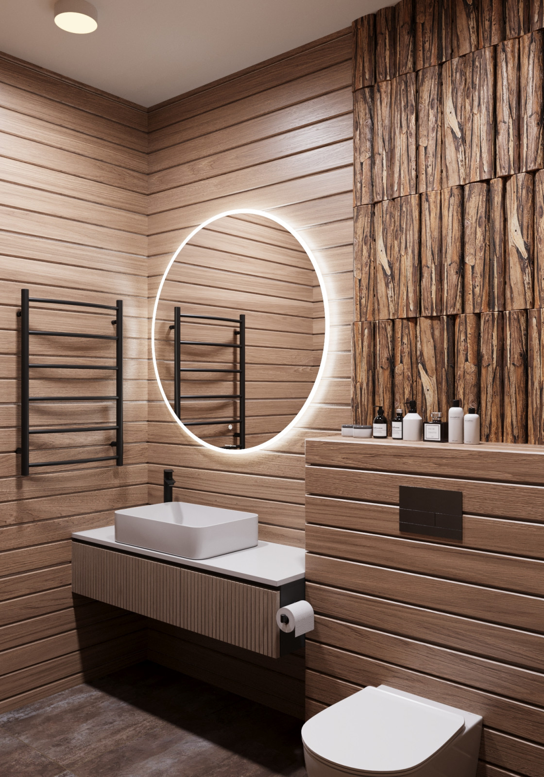 Баня в рыбацком стиле