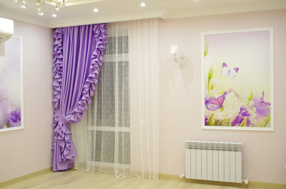 Обложка проекта: Детская для маленькой феи и комната для старшей сестры