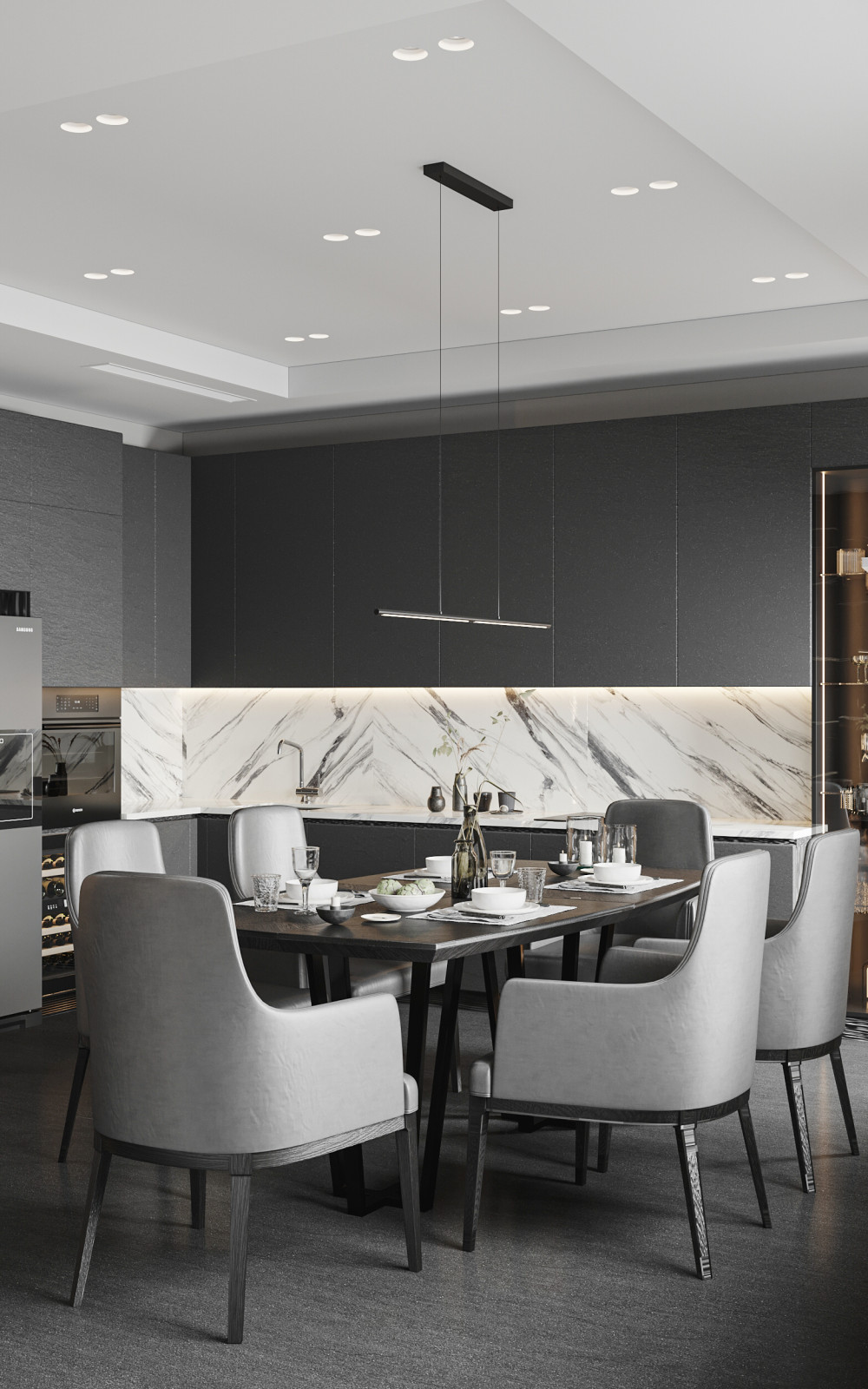 Обеденная зона.