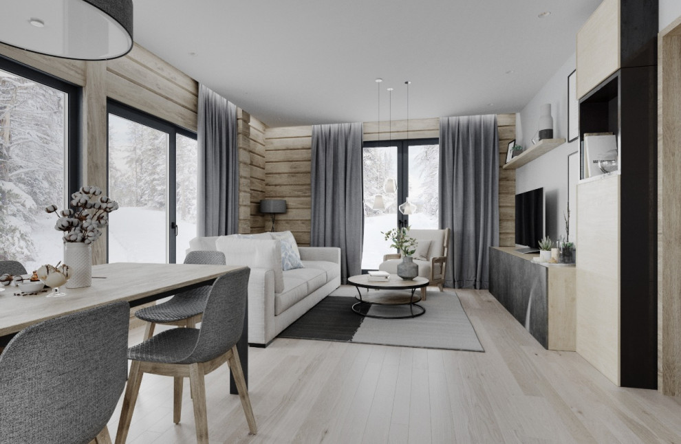 Обложка проекта: Загородный дом по проекту GoodWood Площадь 180 кв. м