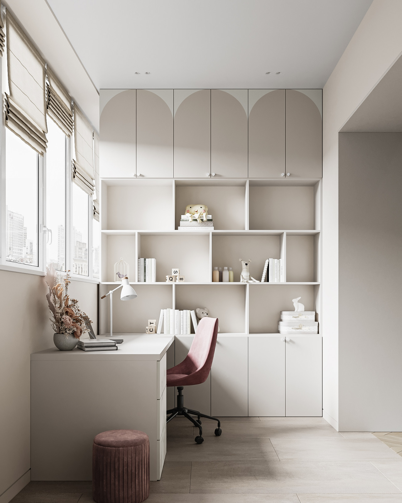 Дизайн интерьера квартиры в современном стиле на ул. Новаторов