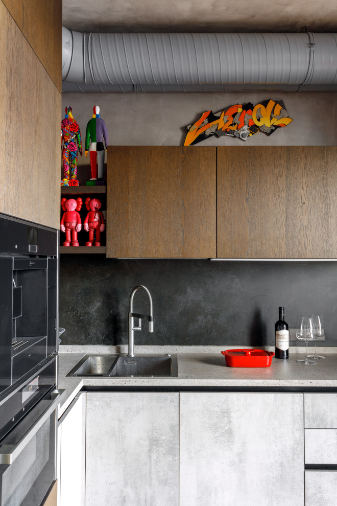 Яркий лофт для ценителя современного искусства