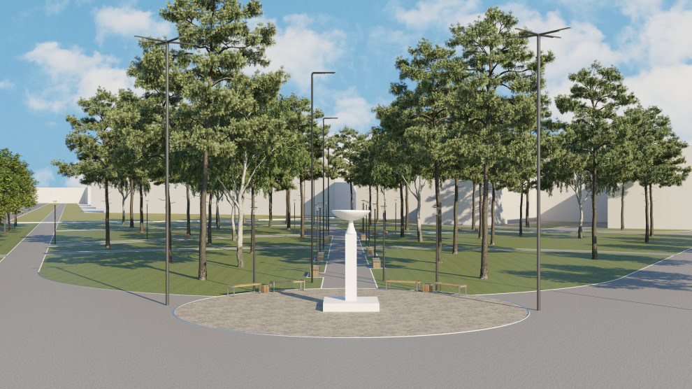 Обложка проекта: Сквер медиков на ул.Гагарина