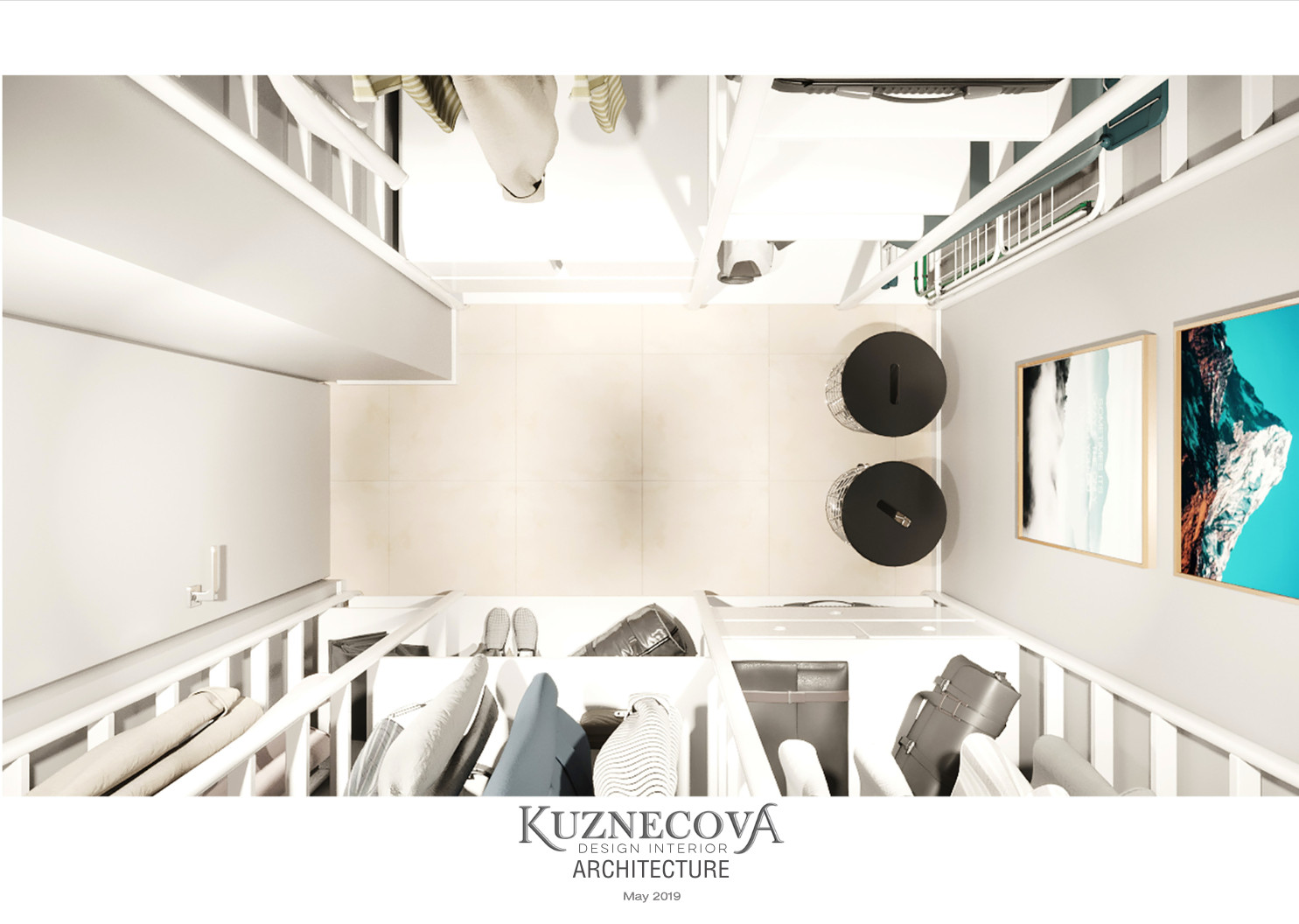 Дизайн проект квартиры 59 кв.м.