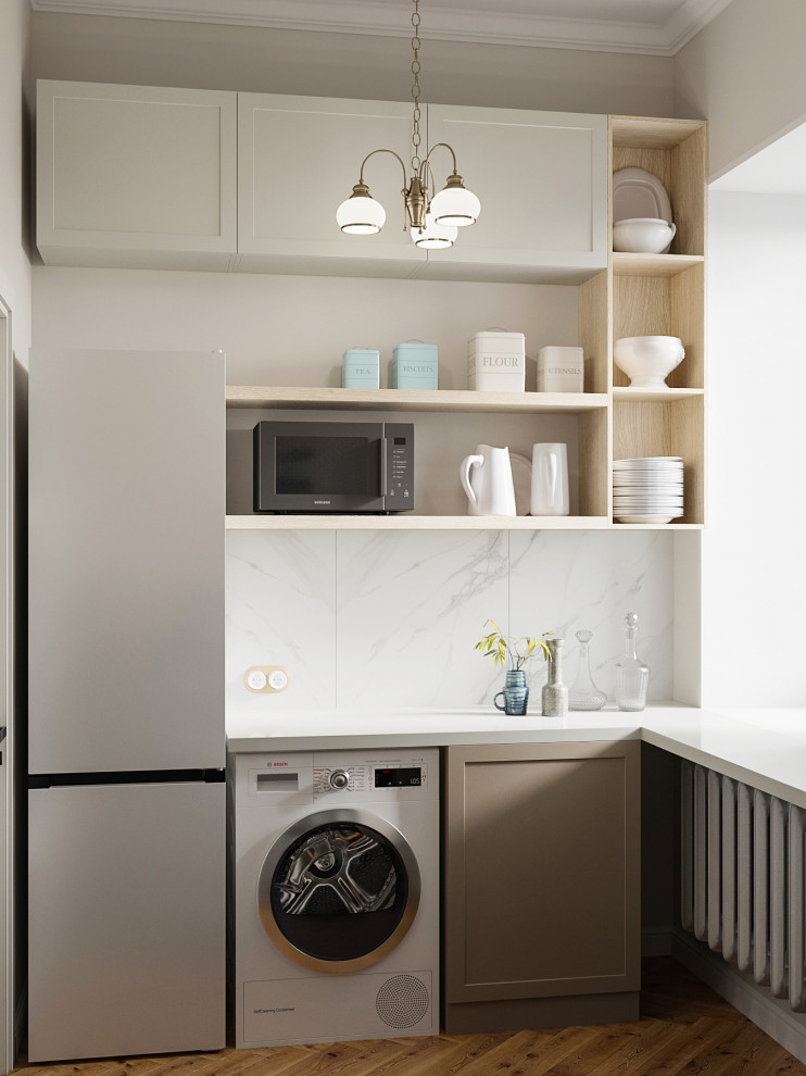 Квартира на Кутузовском проспекте с элементами ретро