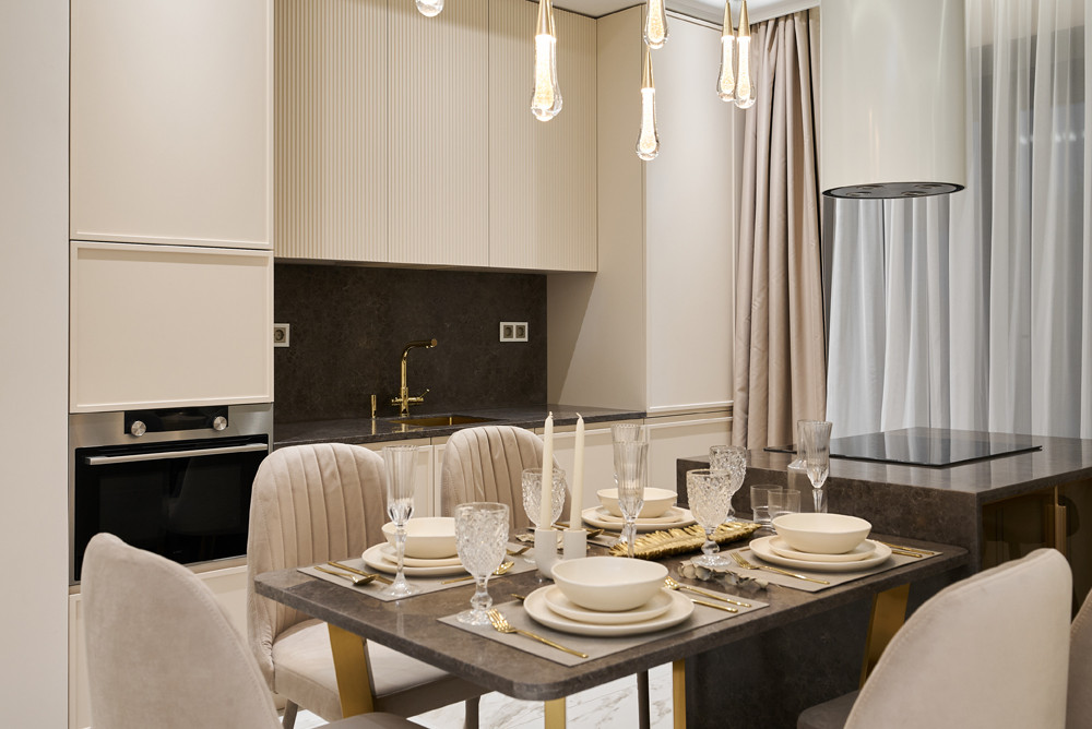 Евро 4-комнатная квартира 130 кв/м с террасой в ЖК «D1»