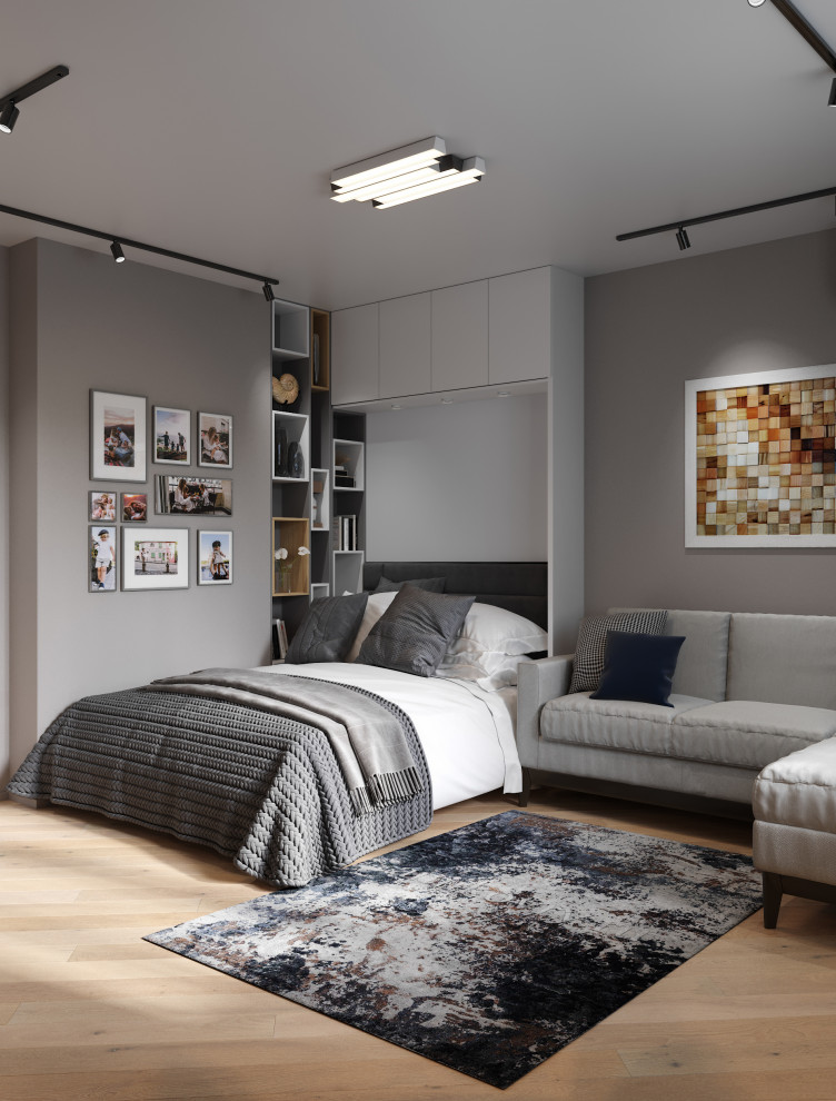 Проект в серых тонах