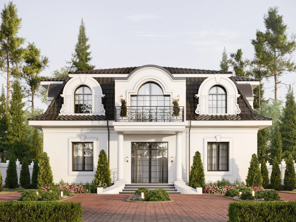 СОВРЕМЕННЫЙ ДОМ В КЛАССИЧЕСКОМ СТИЛЕ