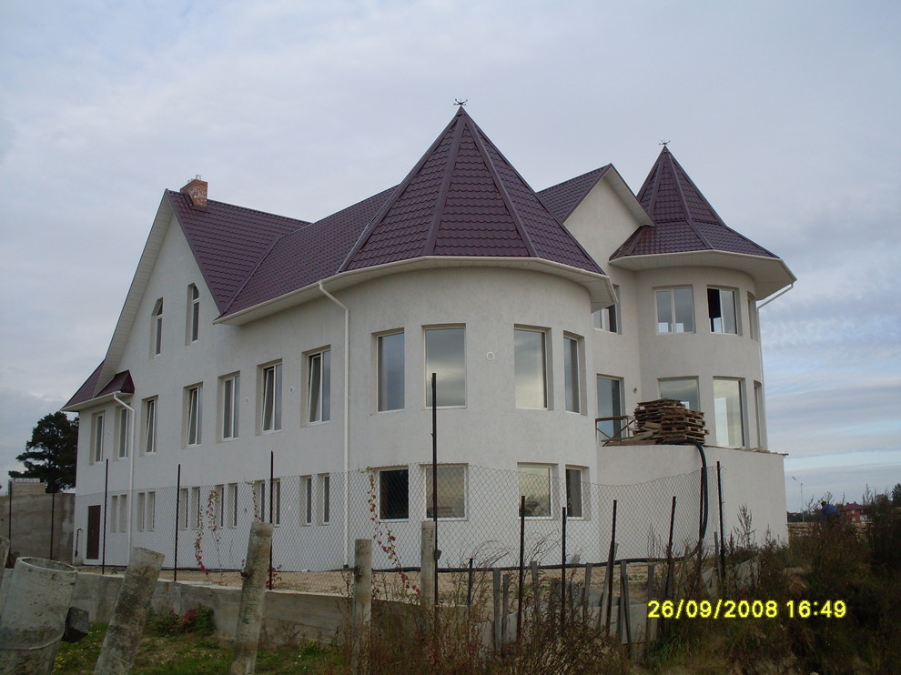 Утепление и штукатурка фасада загородного дома п. Суоаранда, Всеволожский р-н