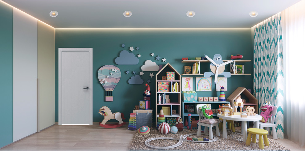 Обложка проекта: Дизайн детской. Большая детская для маленького человека
