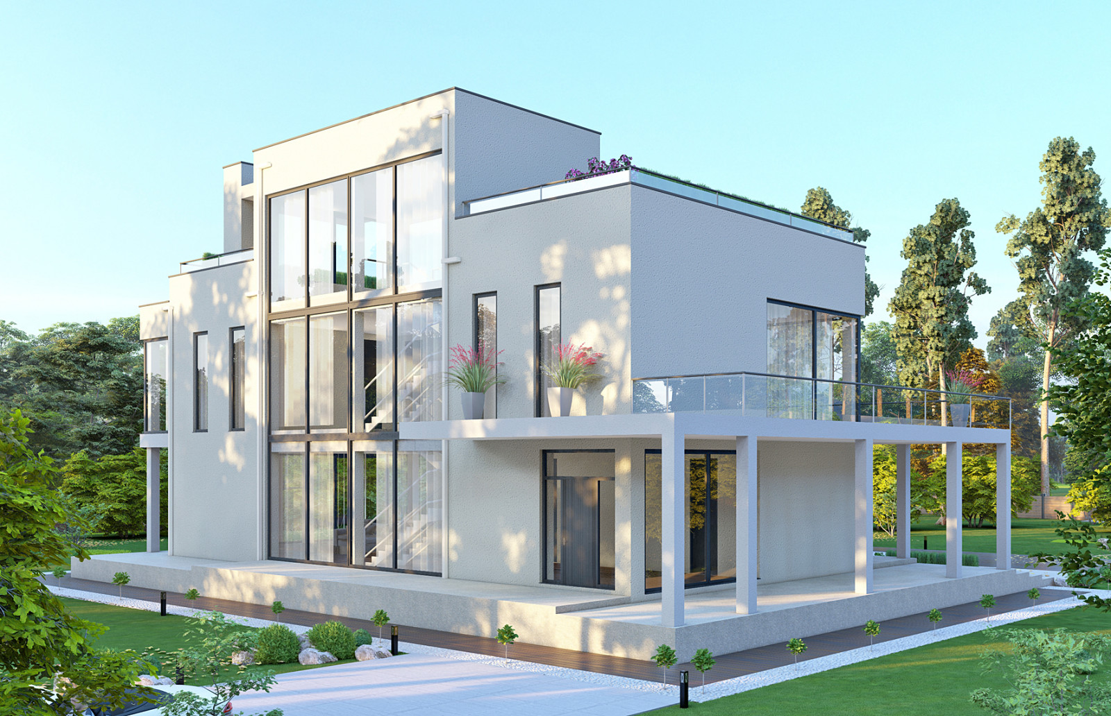 Обложка проекта: Проект современного дома