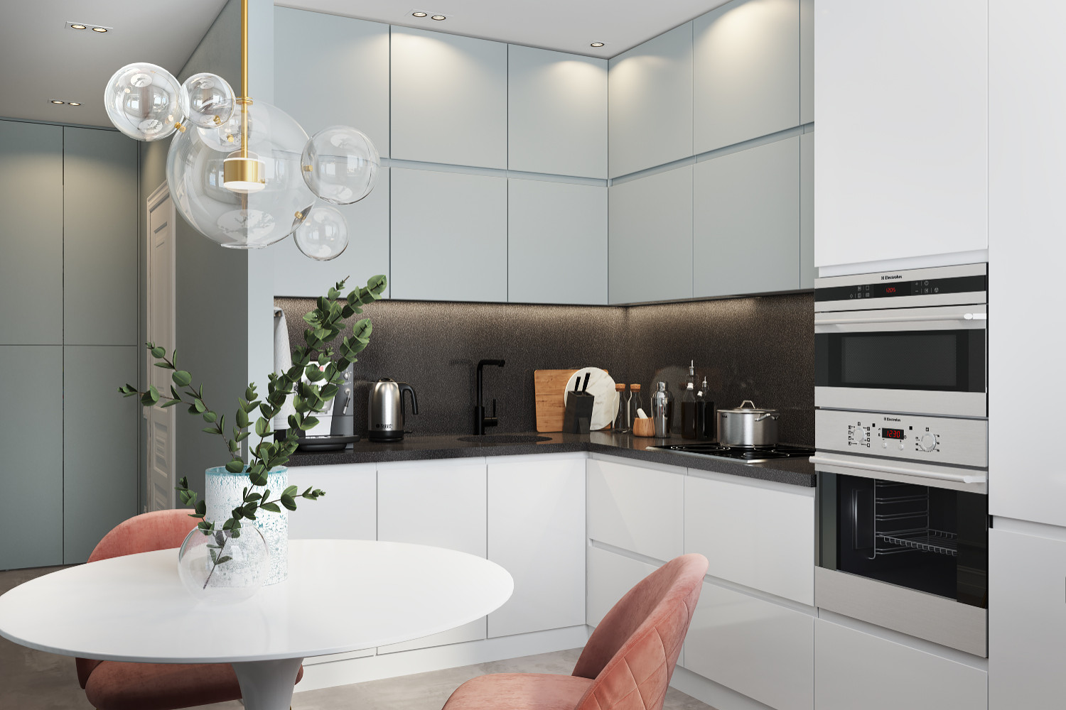 Обложка проекта: двухкомнатная квартира в Москве