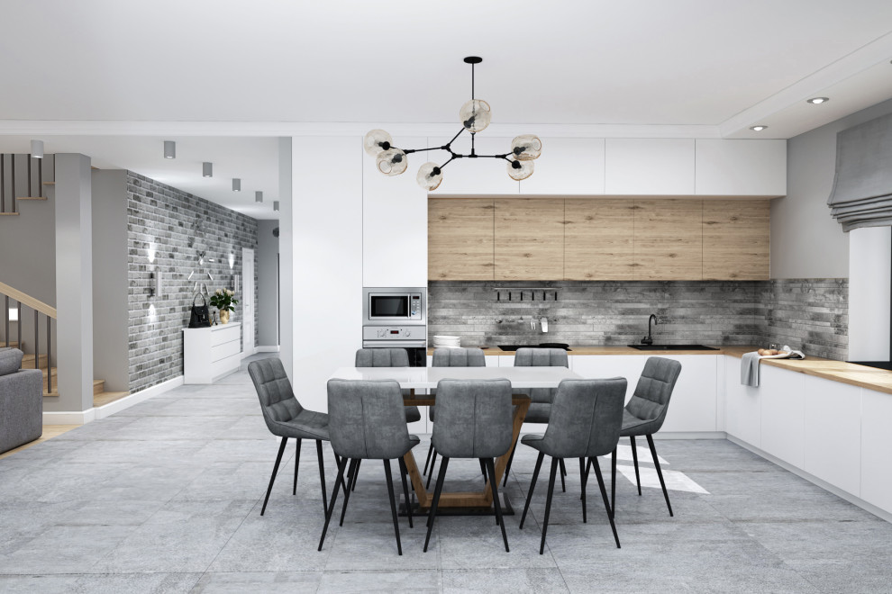 Интерьер тау хауса в скандинавском стиле