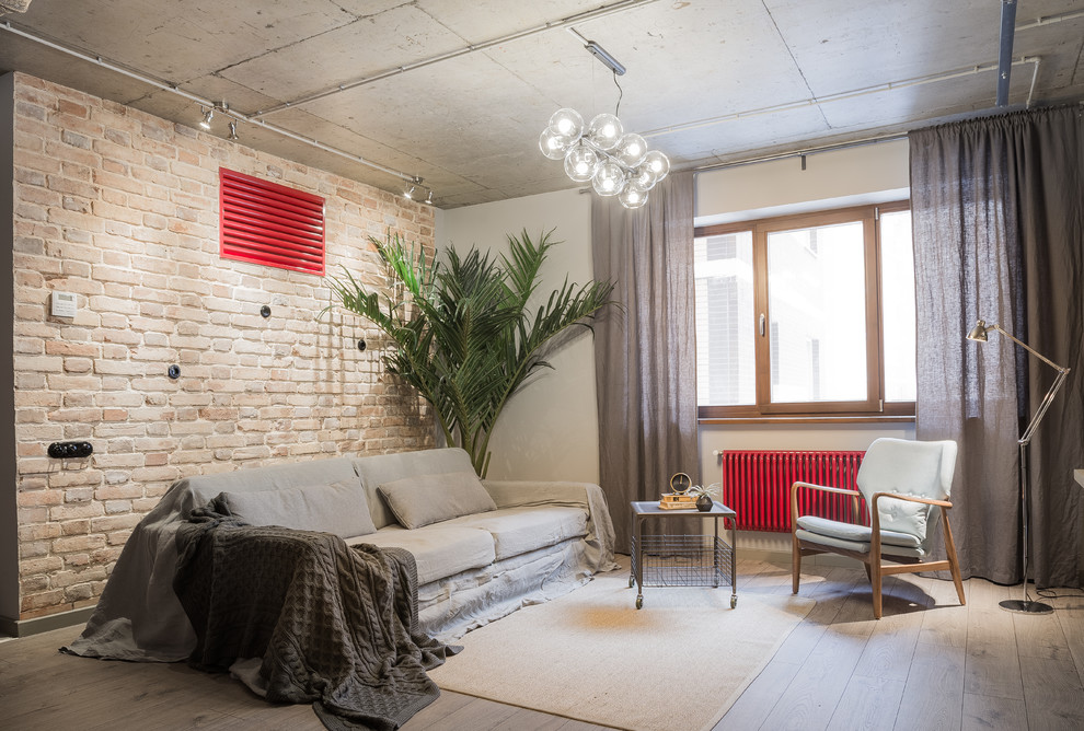 Лофт со скандинавским акцентом