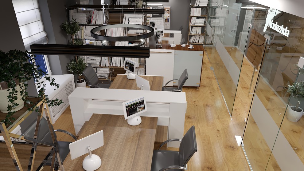 офисный зал