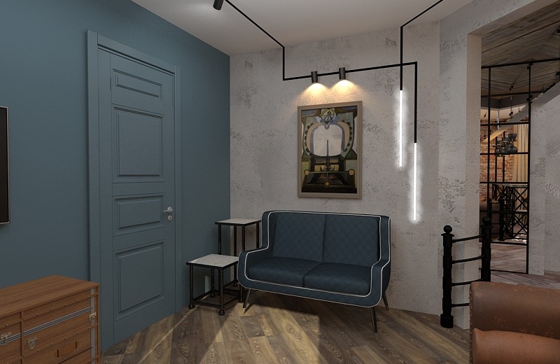 Обложка проекта: Лофт для молодого ученого