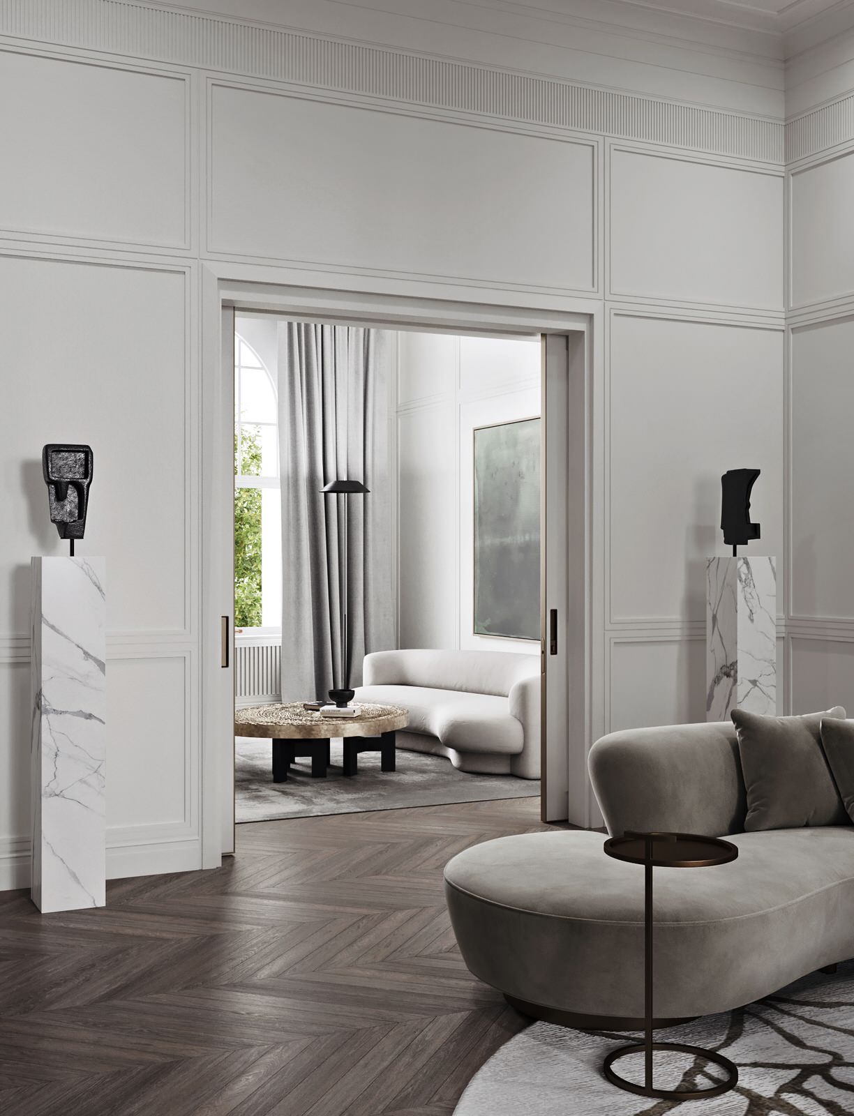 Townhouse Hymans – Luxurious Duplex in the Heart of Brussels: Combining Timeless