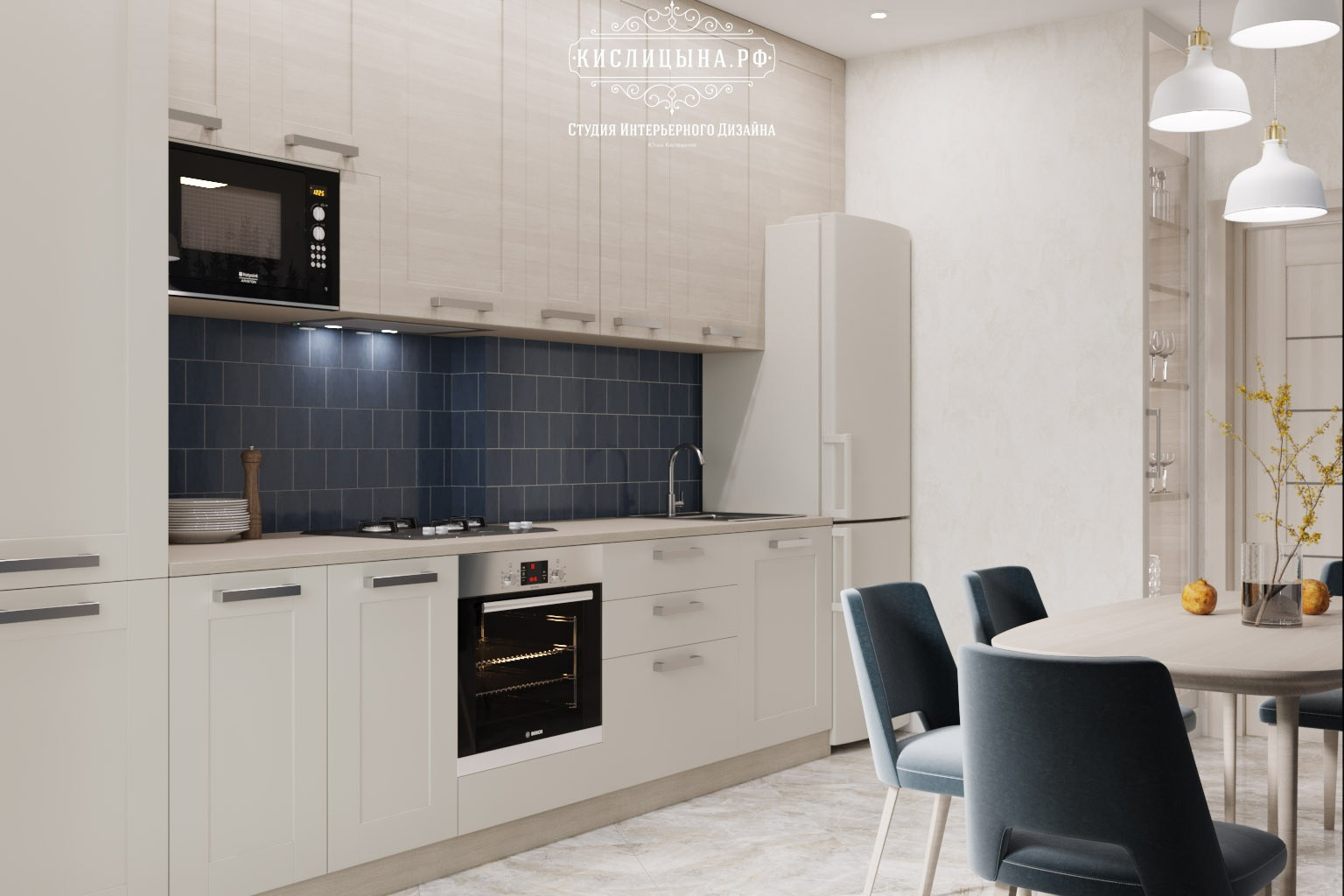 Кухня в жилом доме г. Рязань, ул. Новоселов