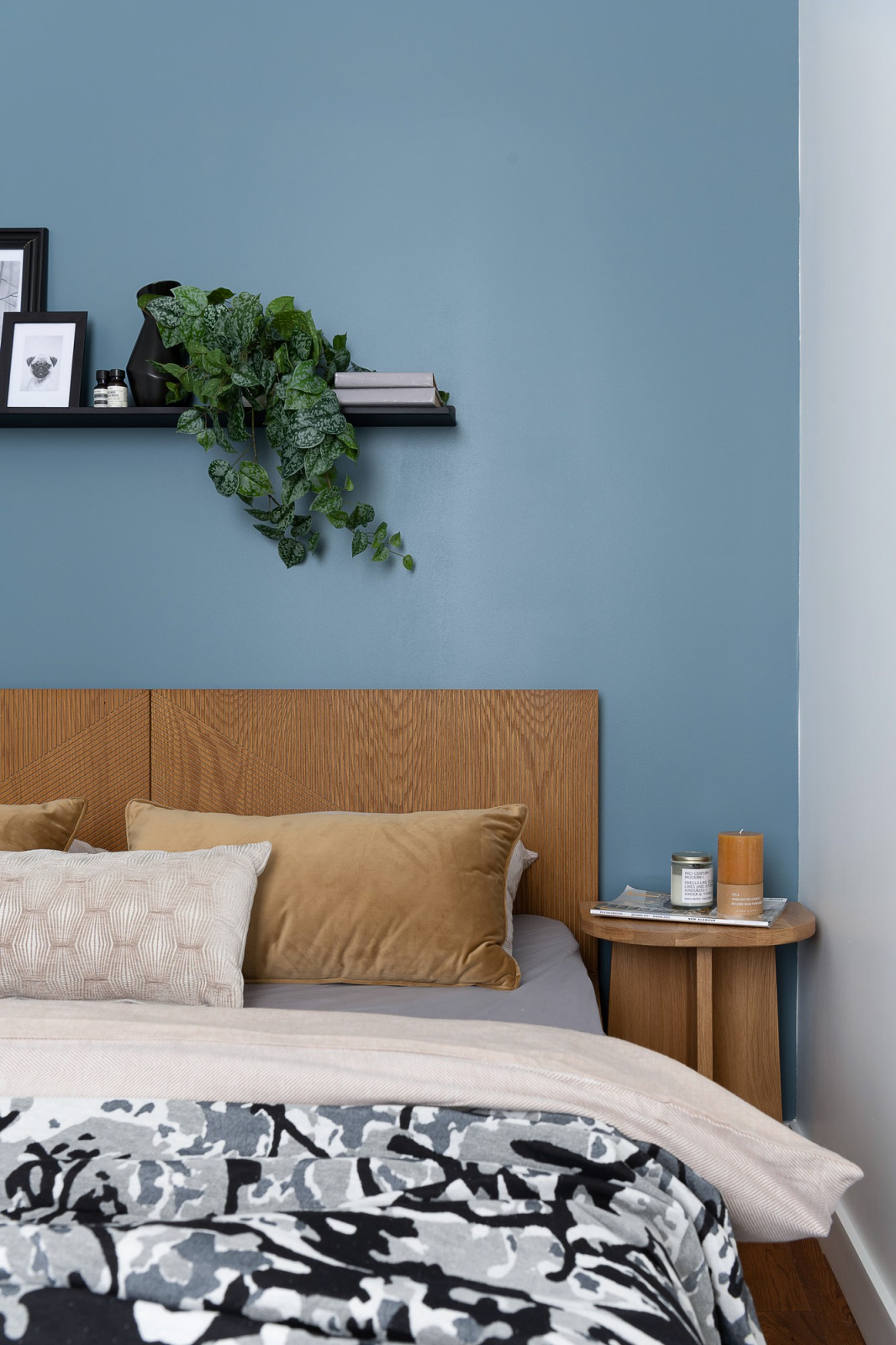 Яркий универсальный интерьер квартиры для сдачи в аренду