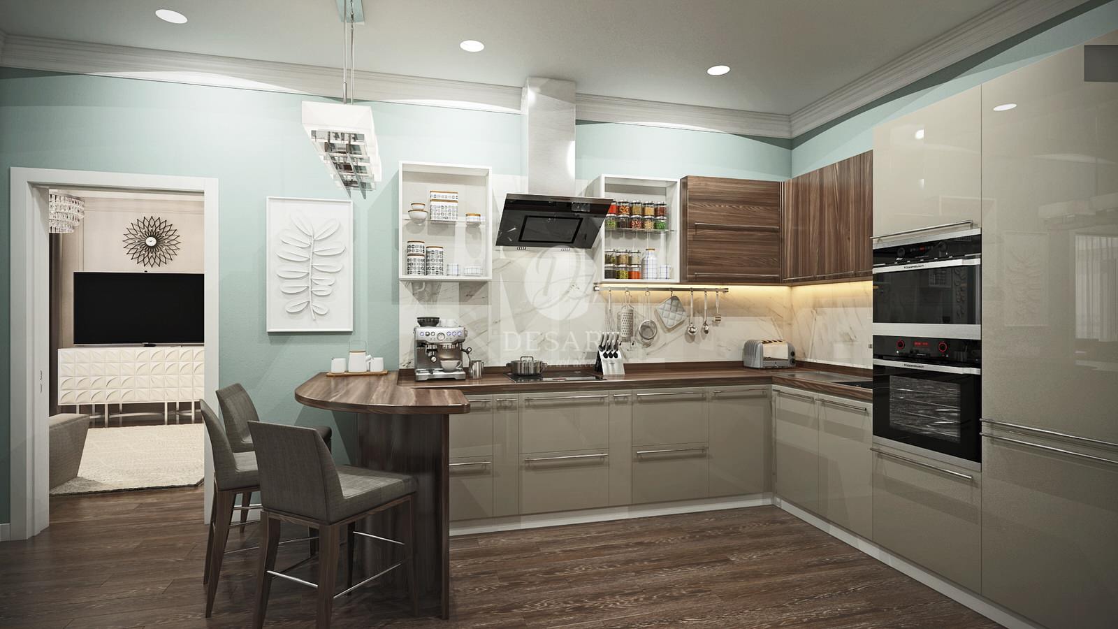 Проект квартиры. КВАРТИРА В ВЫХИНО