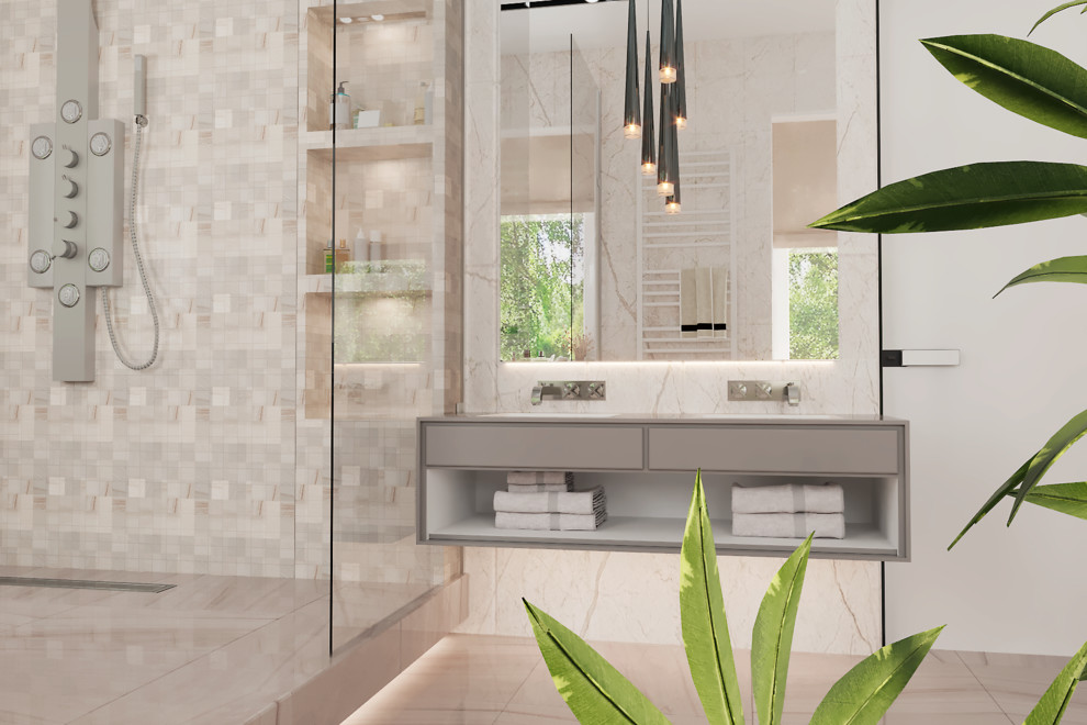 Санузел в современном стиле