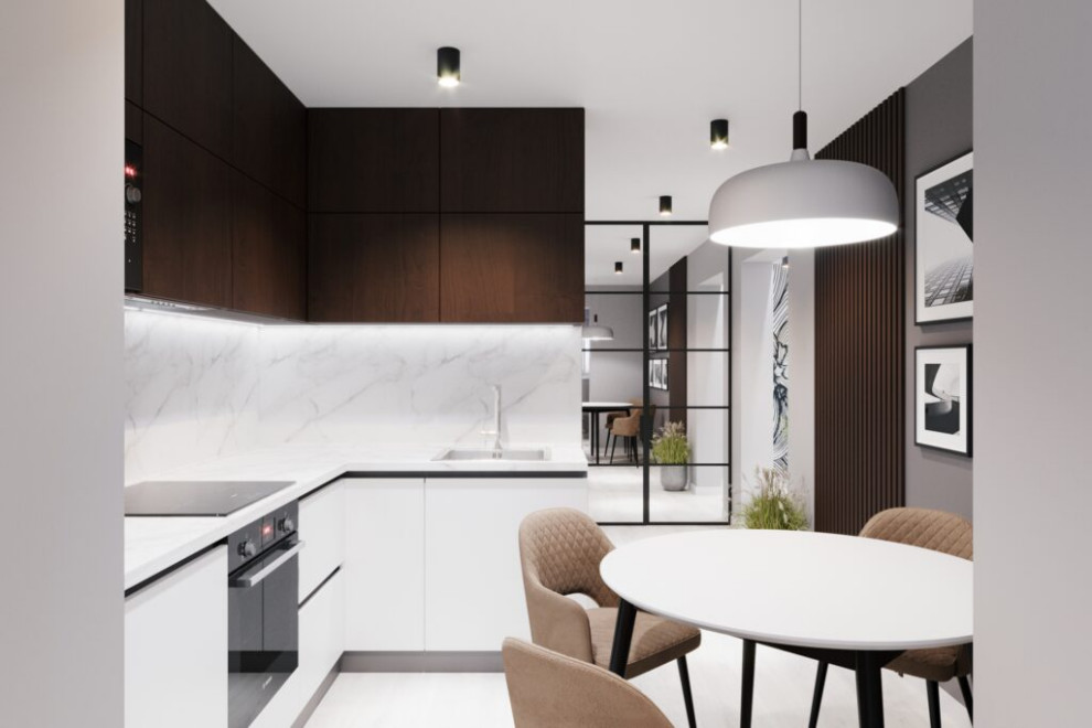 Дизайн-проект современной 3-комнатной квартиры