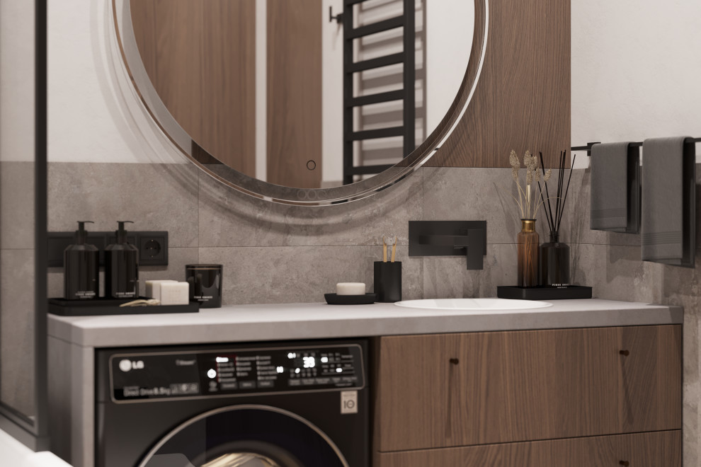 Проект интерьера квартиры "Intersect"