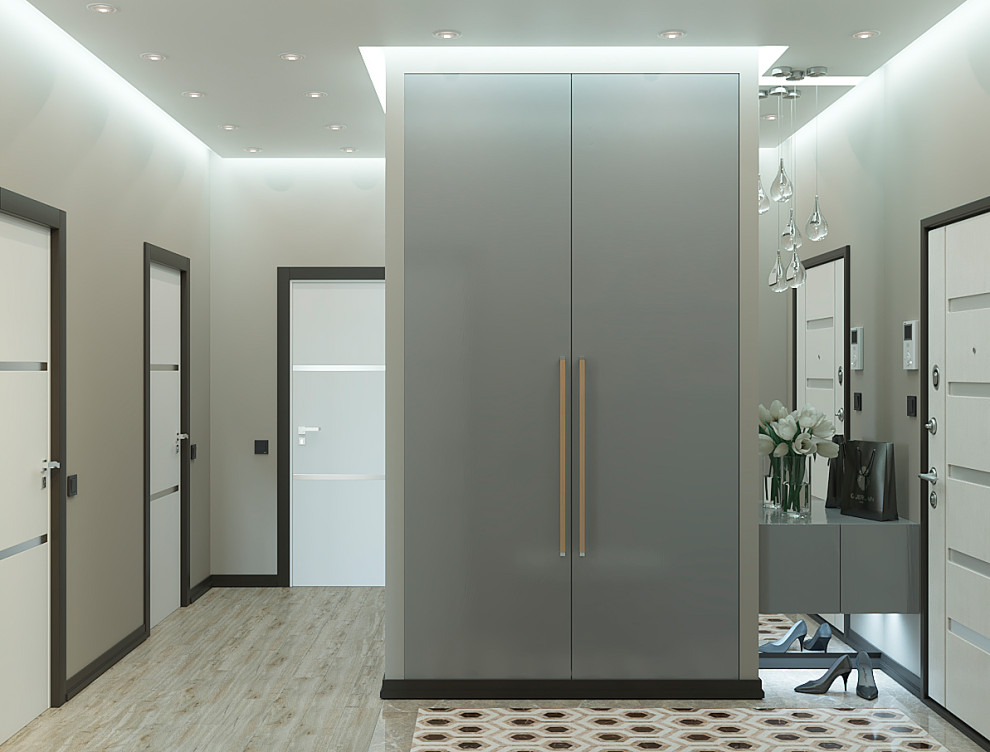 Обложка проекта: Яркая сочность. Трехкомнатная квартира на Озерной