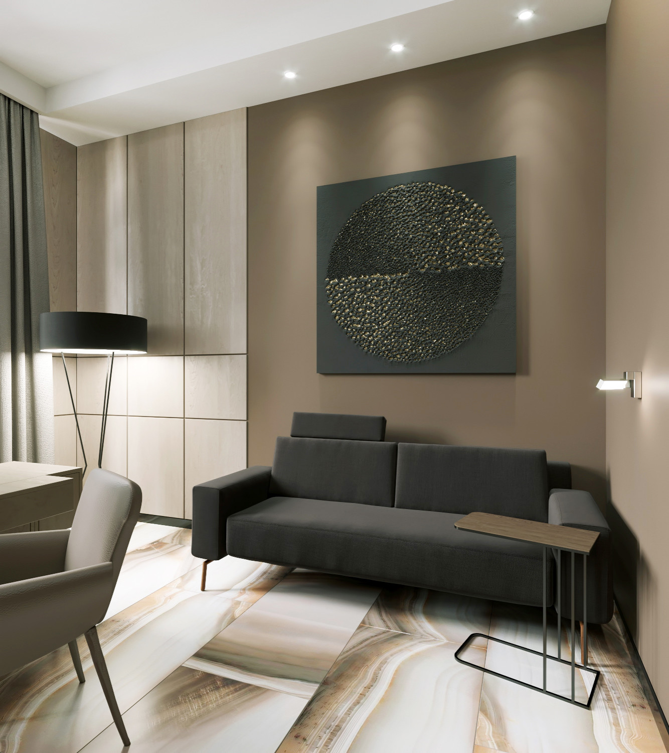 Дизайн-проект интерьера. Усадьба Каменка.