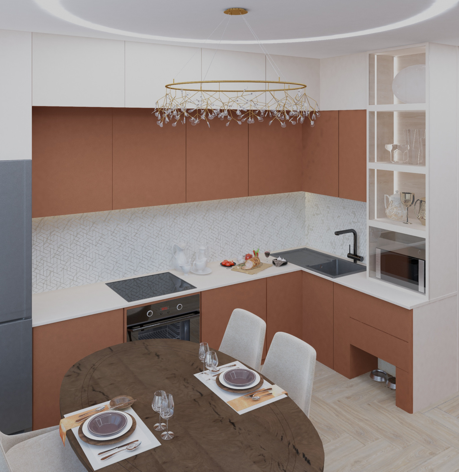 Проект квартиры в центре города