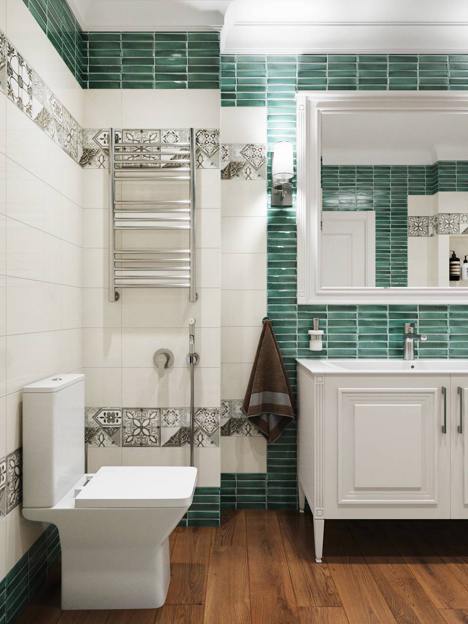 Проект ванной комнаты в Архангельске