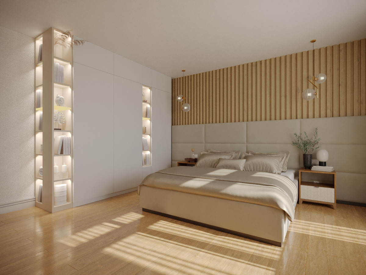 Обложка проекта: Интерьер спальни